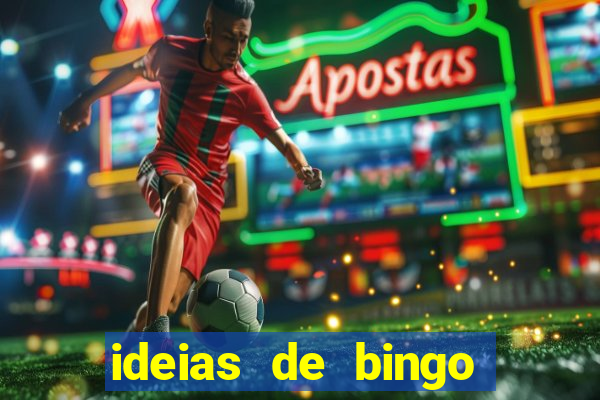 ideias de bingo para o natal